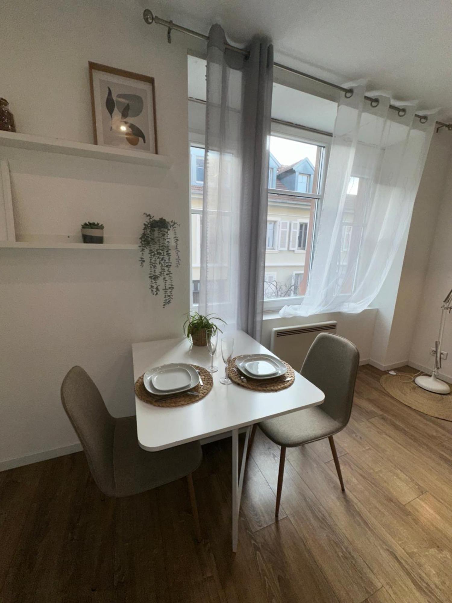 # Le 2 # Tres Beau T3 1Er Etage Tout Confort, Neuf, Mulhouse Centre 外观 照片